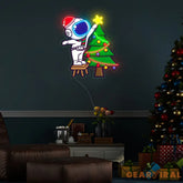 Astronaut Christmas 1 Led Neon Acrylic Artwork